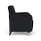 Lesro Siena Lounge Reception Guest Chair w/ Front Casters, 27 in W 29.5 in L 32.5 in H SN1101 - alternate 2
